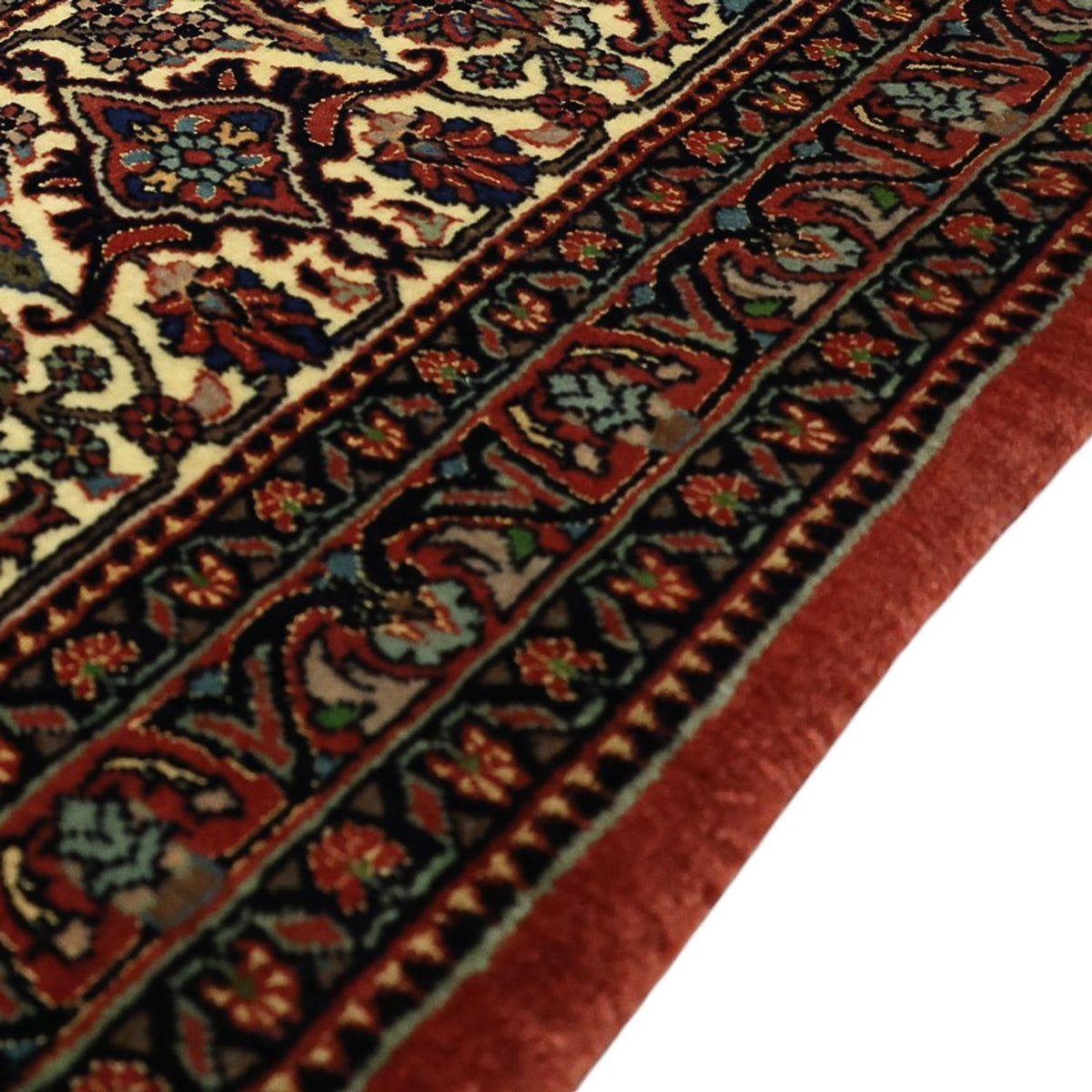 Tappeto Persero - Bidjar - Reale - 350 x 256 cm - rosso scuro