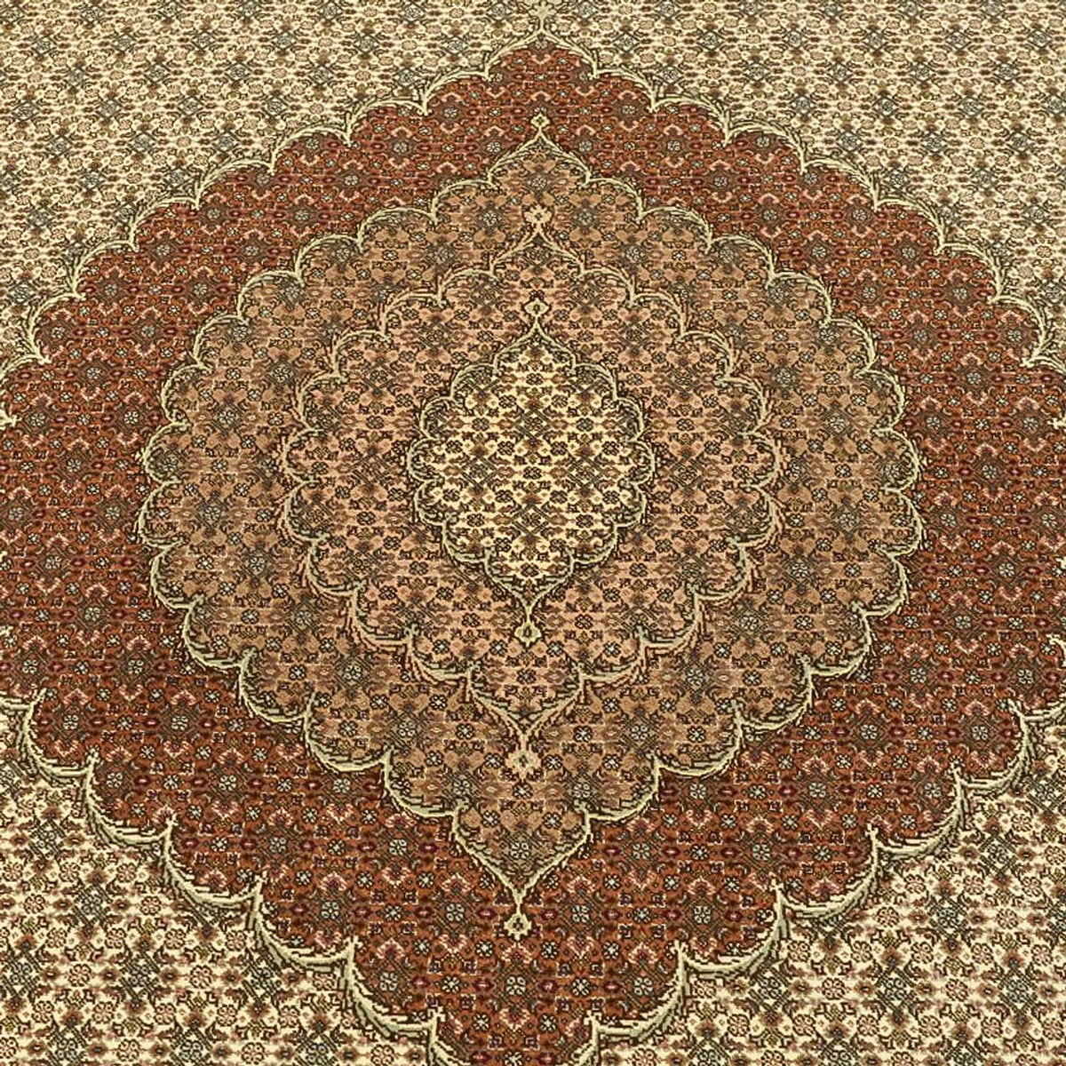Tappeto Persero - Tabriz - Reale - Reale - 350 x 251 cm - sabbia