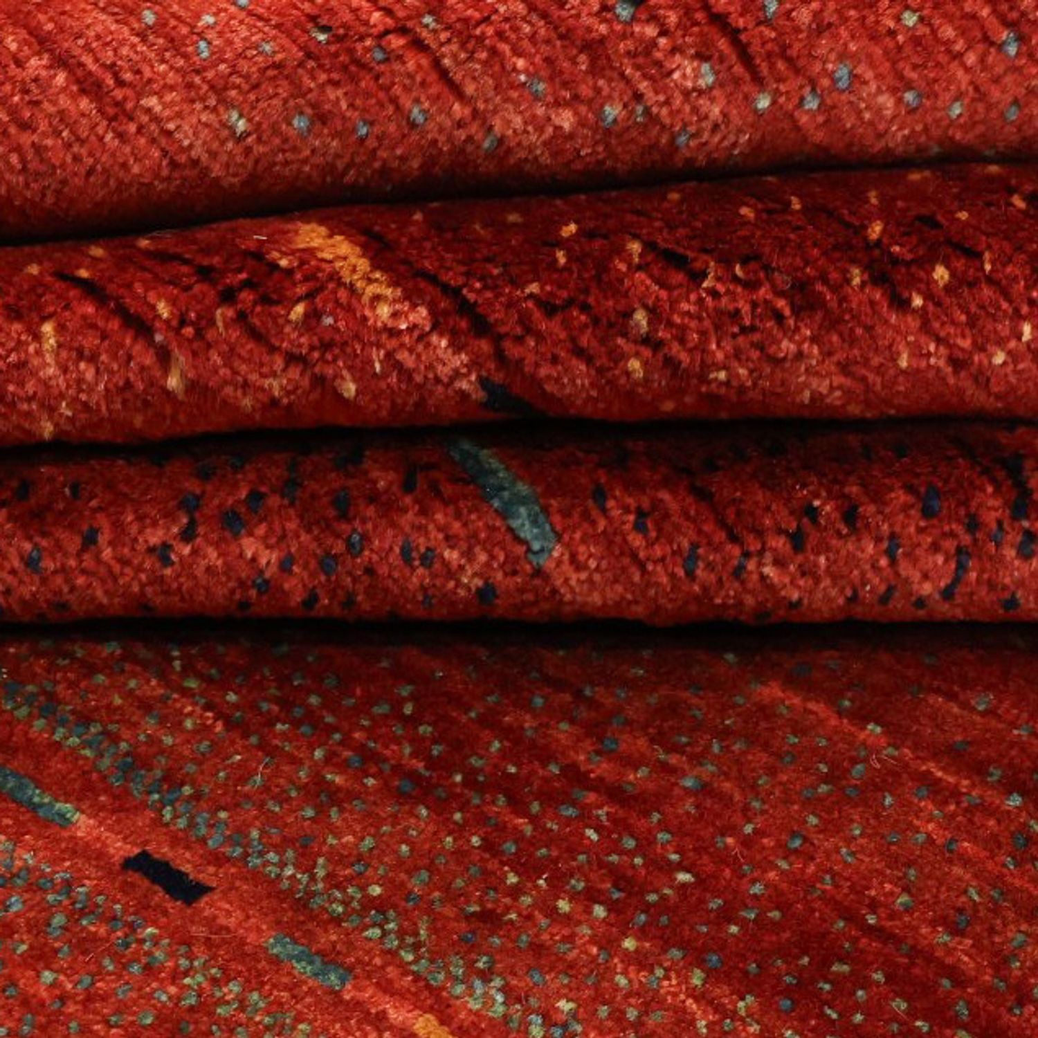 Tappeto Gabbeh - Loribaft Persero - 326 x 248 cm - rosso