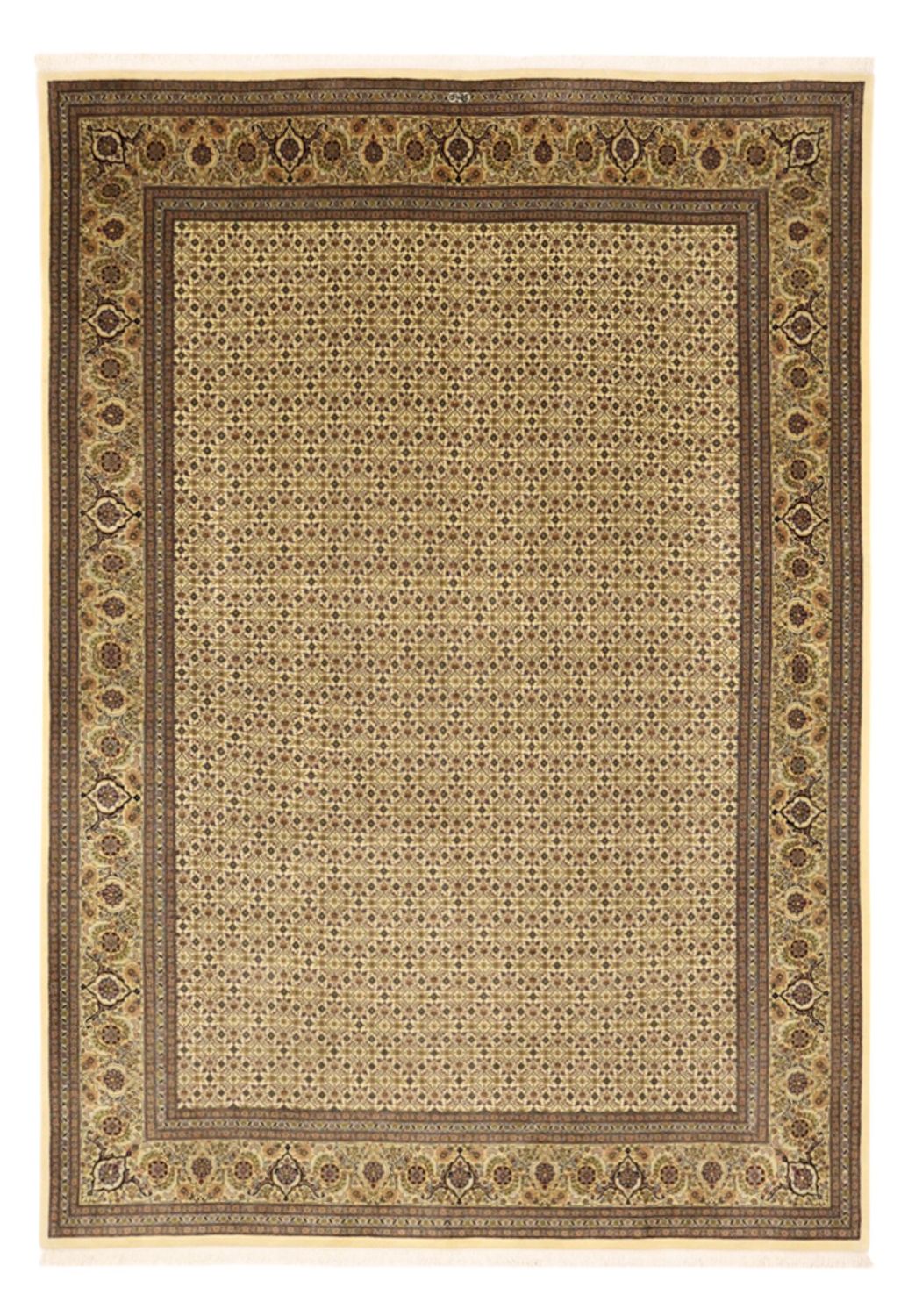 Tappeto Persero - Tabriz - Reale - Reale - 289 x 200 cm - beige scuro
