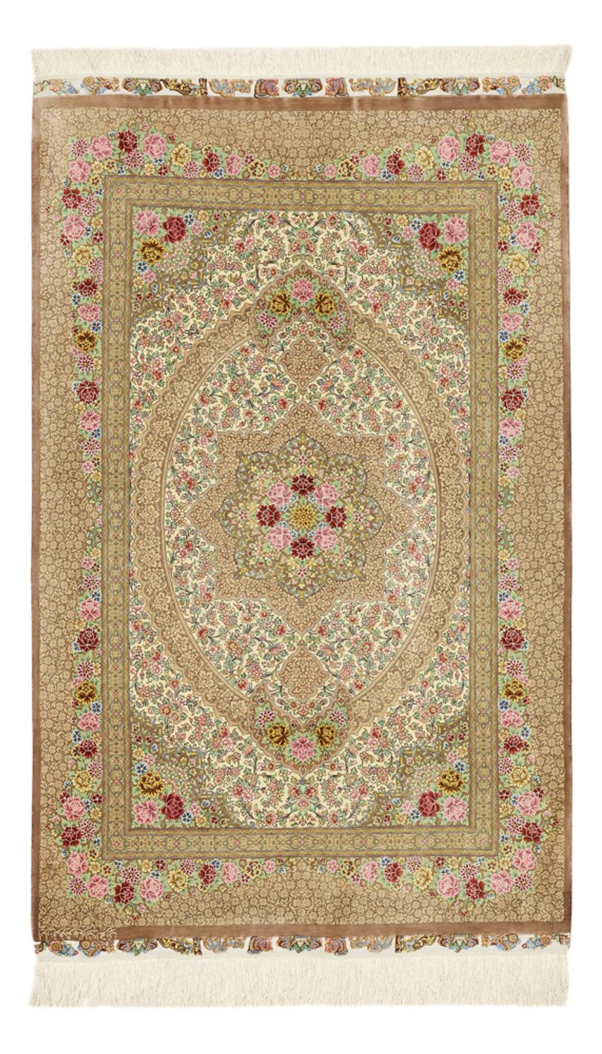 Tappeto Persero - Ghom - Reale - 165 x 101 cm - beige chiaro