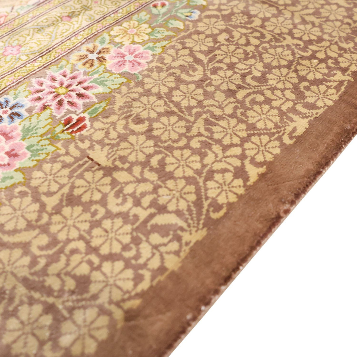 Tappeto Persero - Ghom - Reale - 165 x 101 cm - beige chiaro