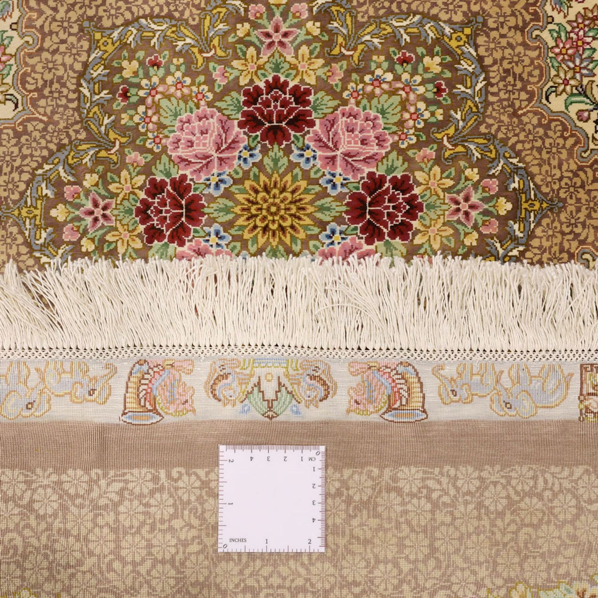 Tappeto Persero - Ghom - Reale - 165 x 101 cm - beige chiaro