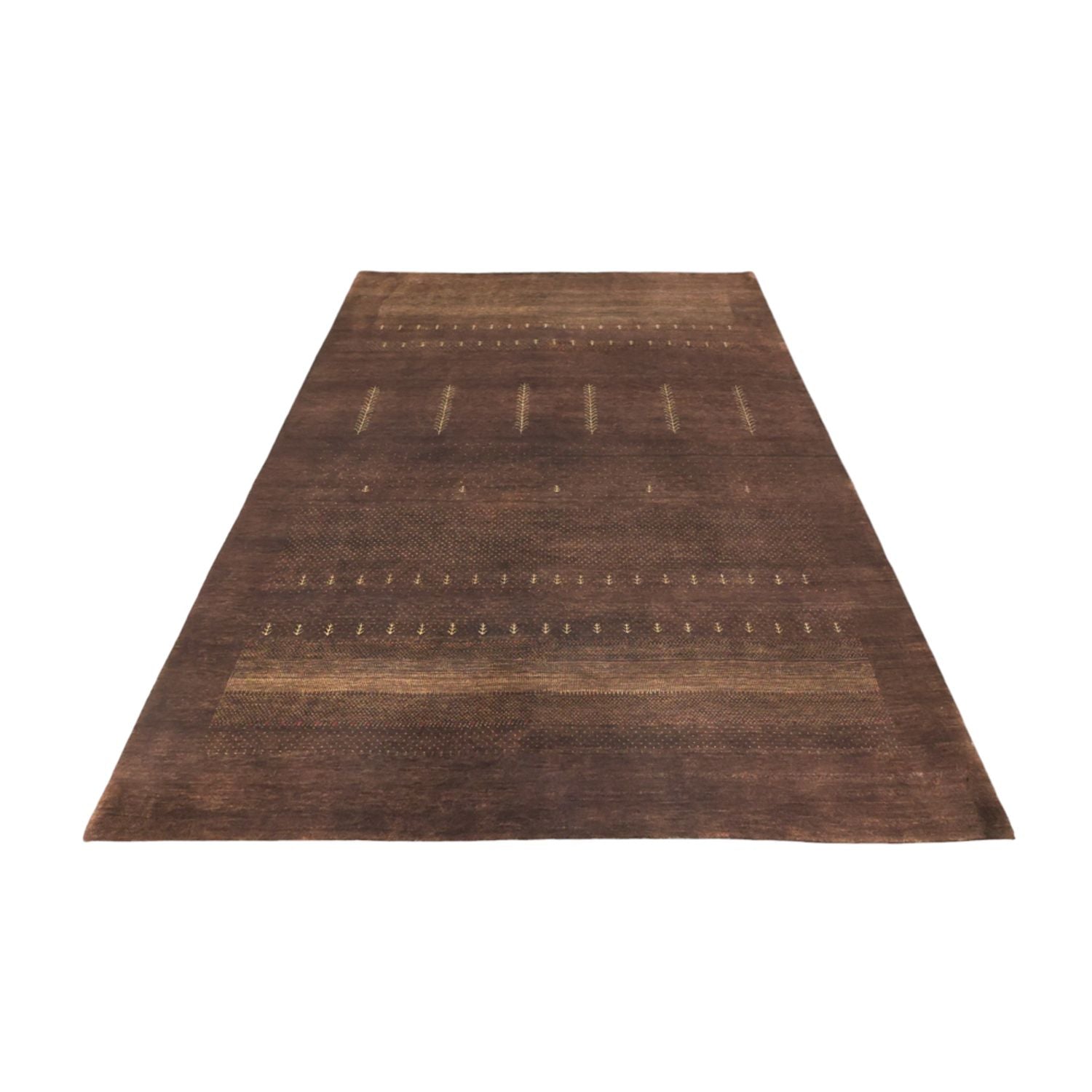 Tappeto Gabbeh - Loribaft Indus - 247 x 173 cm - rosso scuro