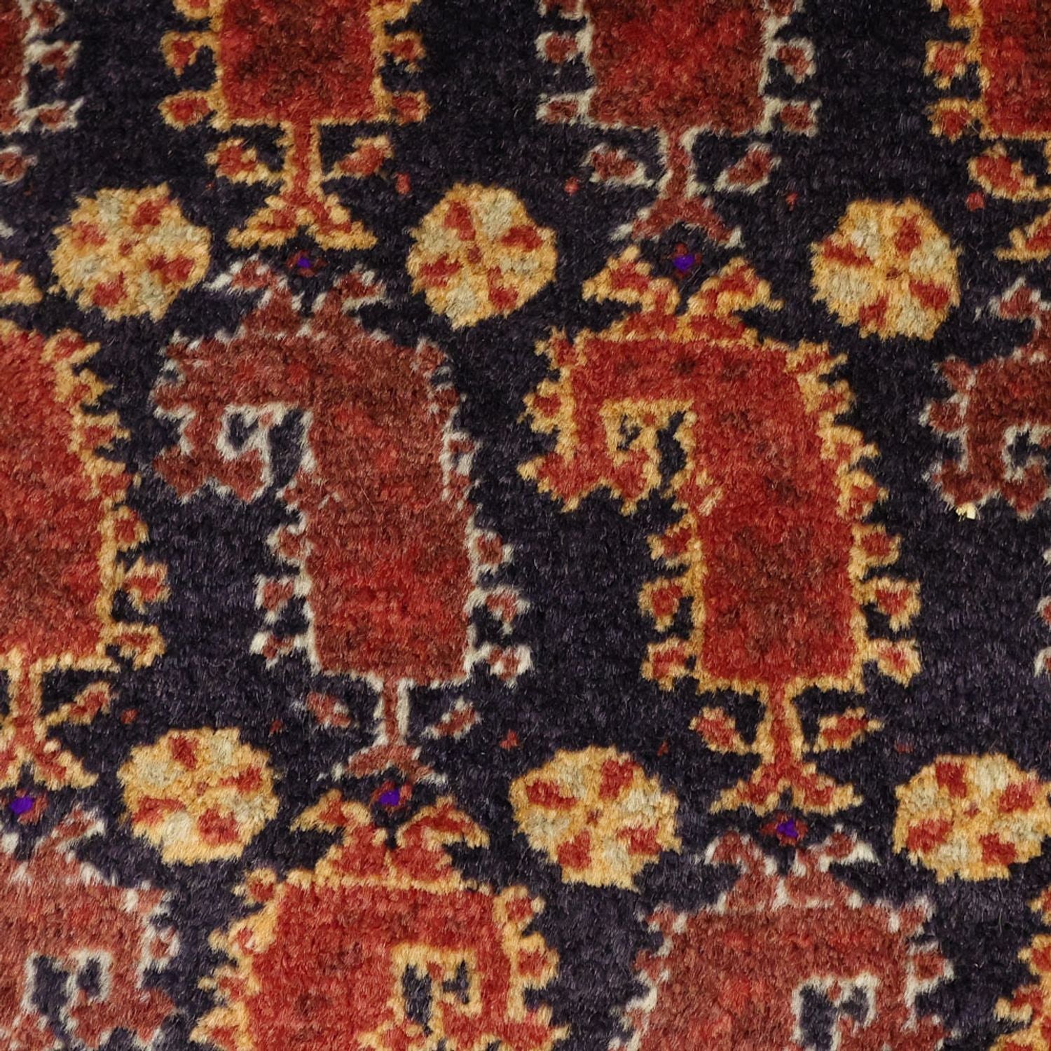 Tappeto corsia Tappeto Belutsch - 190 x 98 cm - rosso scuro