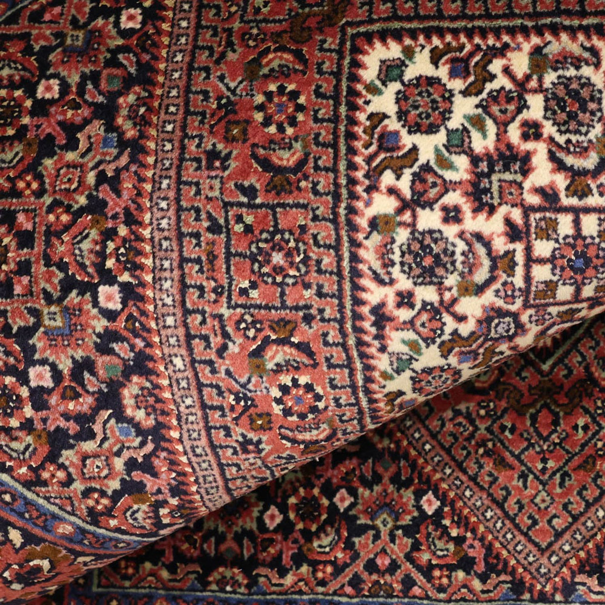 Tappeto Persero - Bidjar - 130 x 72 cm - ruggine