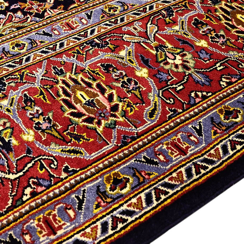 Tappeto Persero - Keshan - 208 x 139 cm - rosso scuro