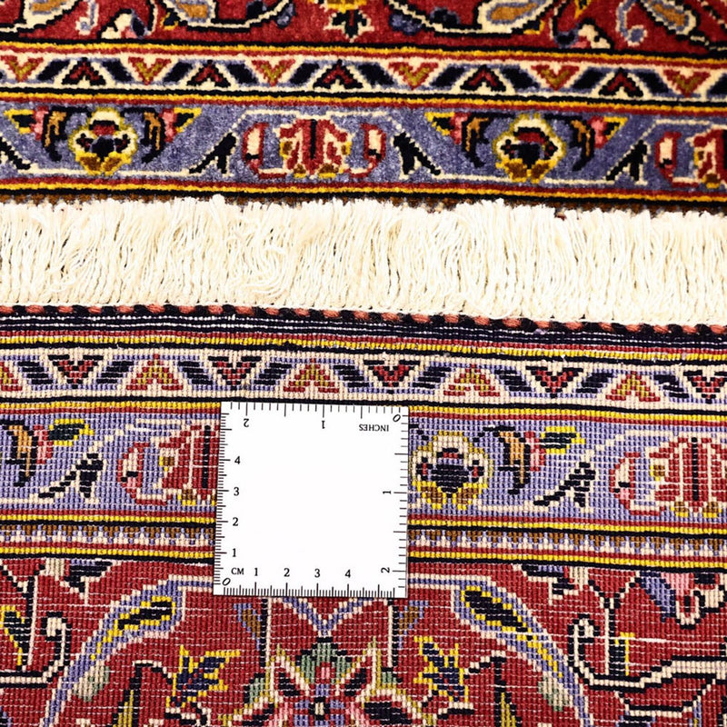 Tappeto Persero - Keshan - 208 x 139 cm - rosso scuro