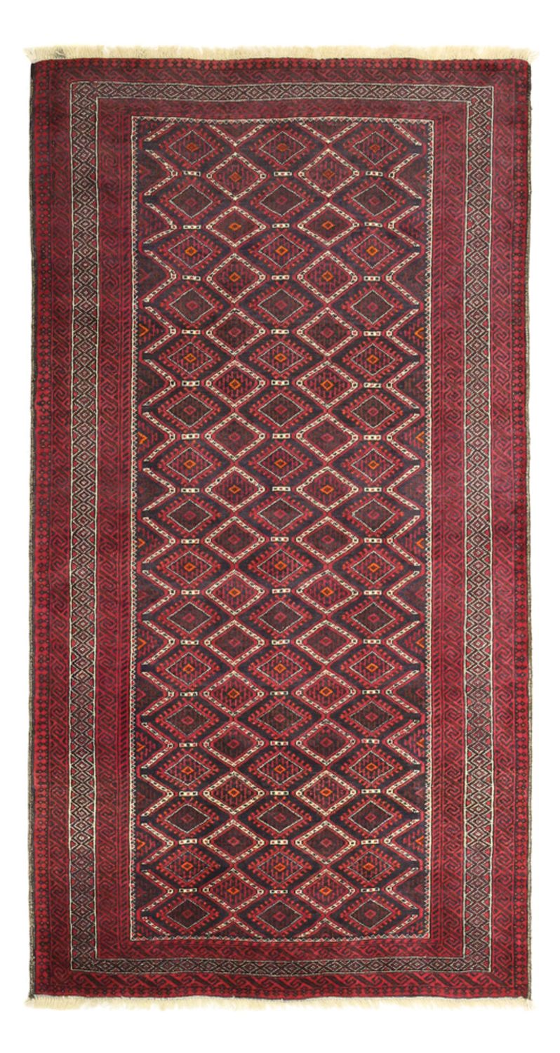 Tappeto corsia Tappeto Belutsch - 190 x 103 cm - rosso scuro