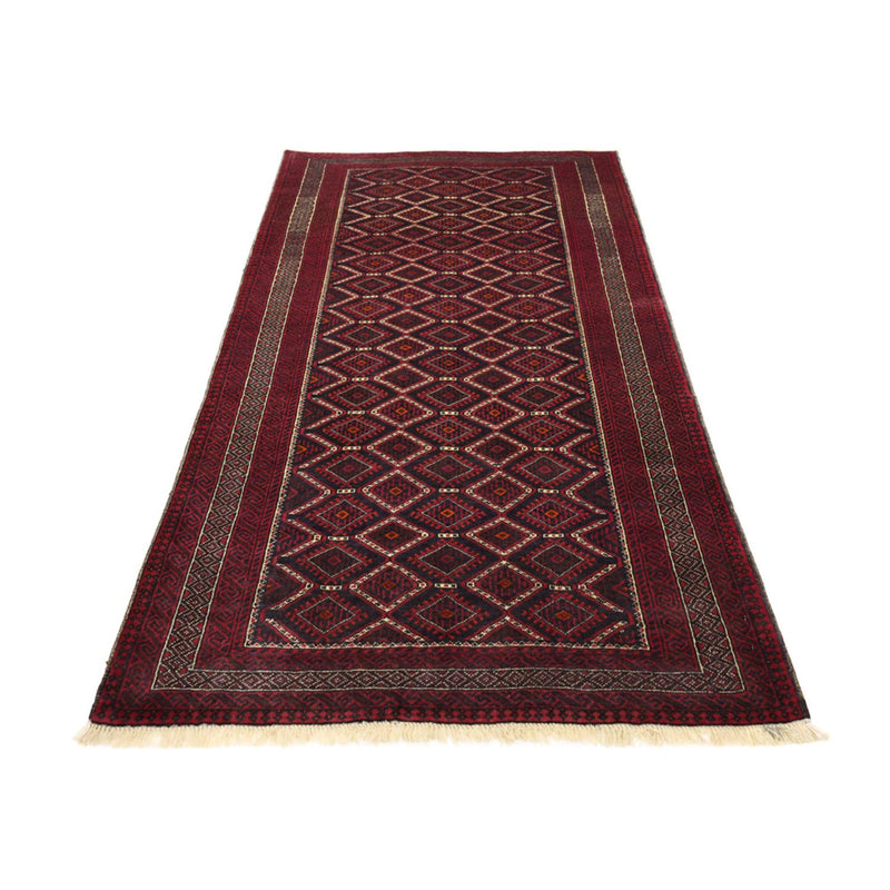 Tappeto corsia Tappeto Belutsch - 190 x 103 cm - rosso scuro