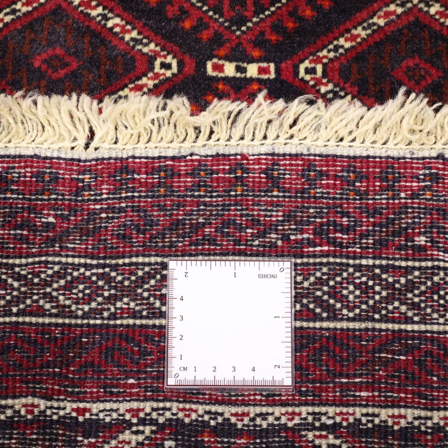 Tappeto corsia Tappeto Belutsch - 190 x 103 cm - rosso scuro