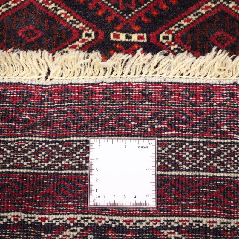Tappeto corsia Tappeto Belutsch - 190 x 103 cm - rosso scuro