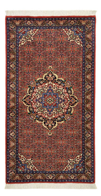 Tappeto Persero - Bidjar - 136 x 71 cm - rosso scuro