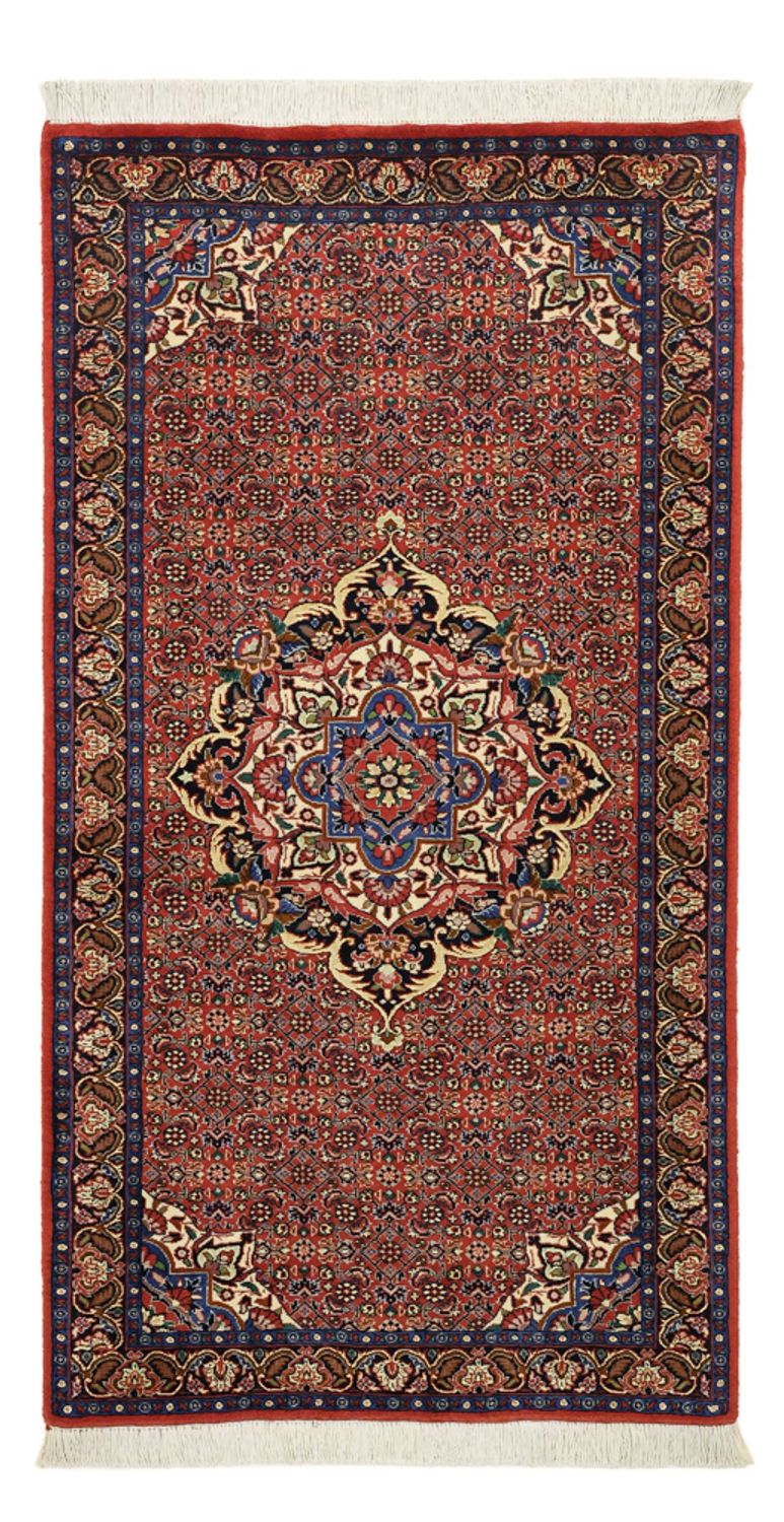 Tappeto Persero - Bidjar - 136 x 71 cm - rosso scuro