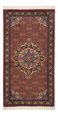Tappeto Persero - Bidjar - 136 x 71 cm - rosso scuro