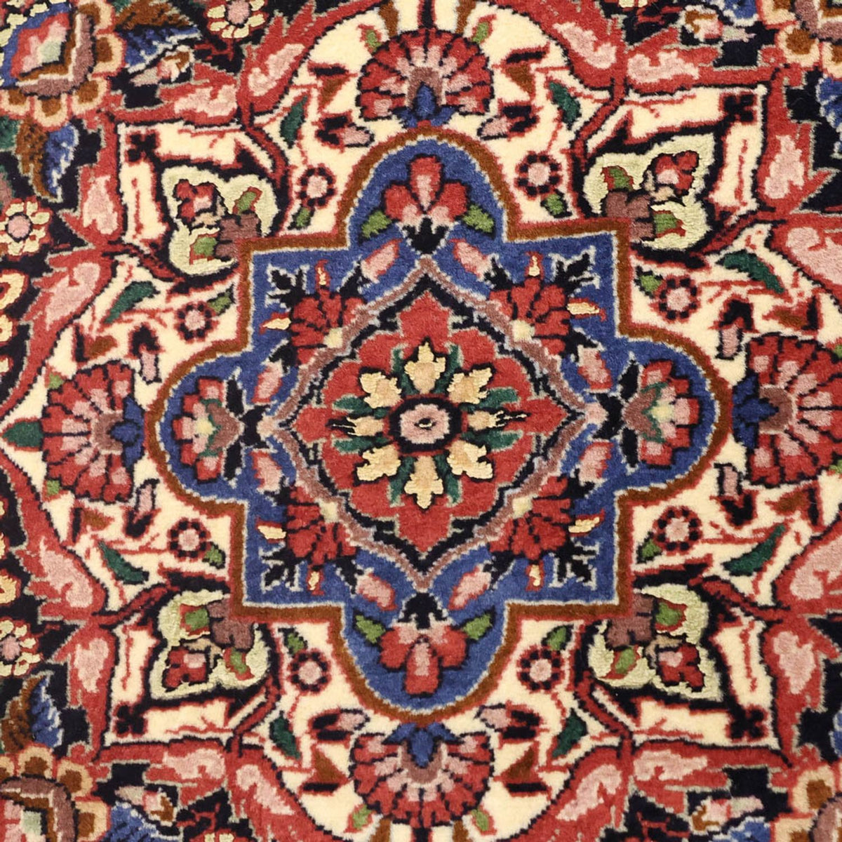 Tappeto Persero - Bidjar - 136 x 71 cm - rosso scuro