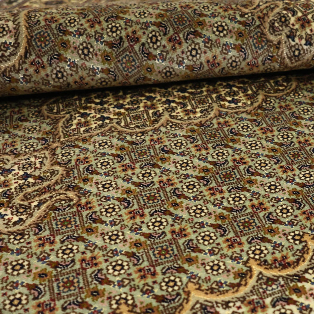 Tappeto Persero - Tabriz - Reale - 151 x 100 cm - verde oliva