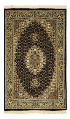 Tappeto Persero - Tabriz - Reale - Ordito di seta - 159 x 98 cm - beige scuro