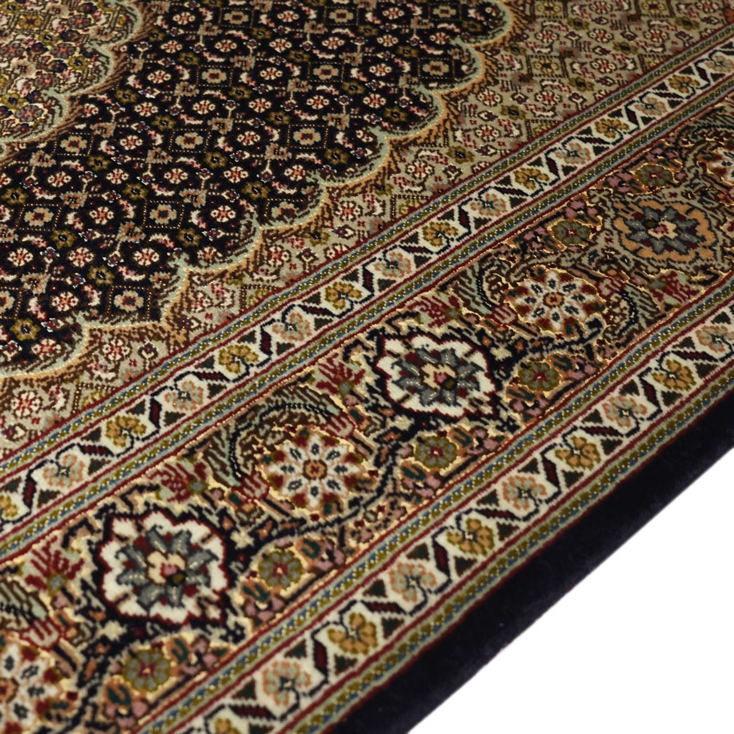 Tappeto Persero - Tabriz - Reale - 150 x 99 cm - beige scuro
