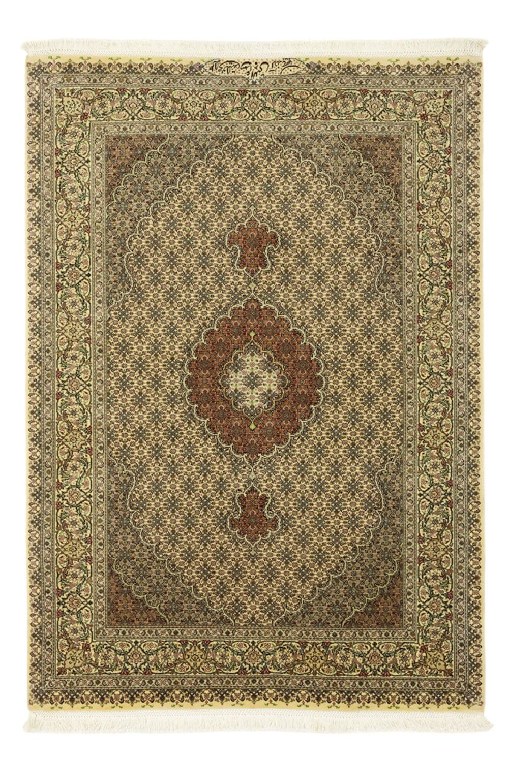 Tappeto Persero - Tabriz - Reale - 152 x 103 cm - verde oliva