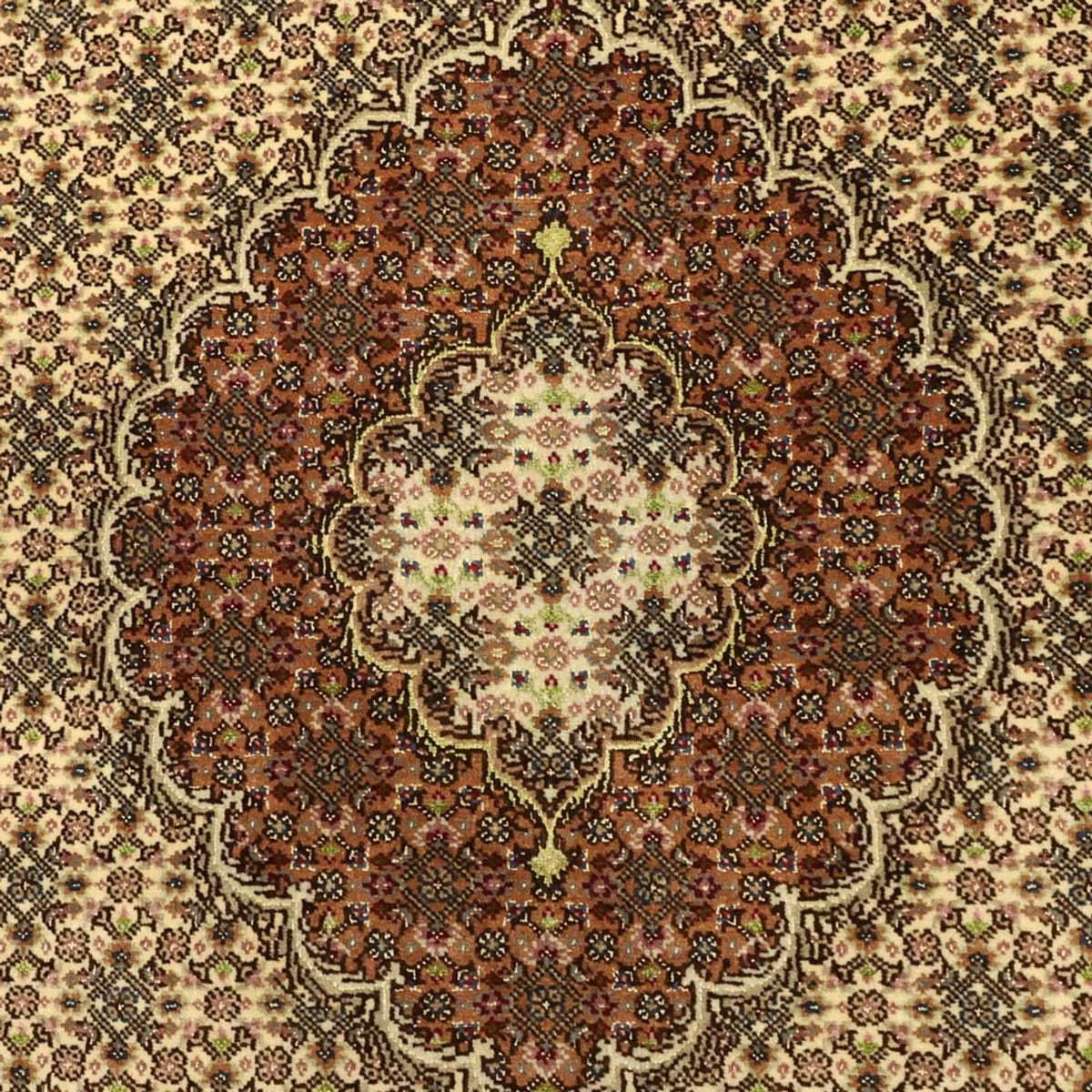 Tappeto Persero - Tabriz - Reale - 152 x 103 cm - verde oliva