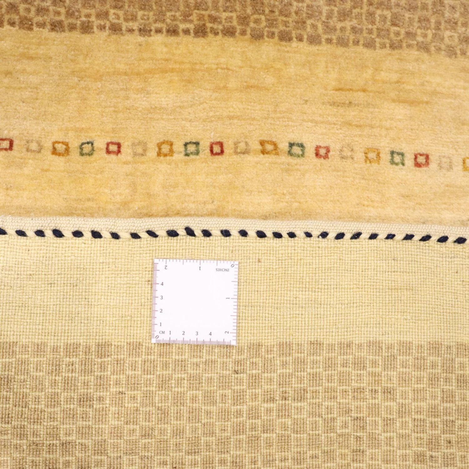 Tappeto Gabbeh - Kashkuli Persero - 182 x 126 cm - beige