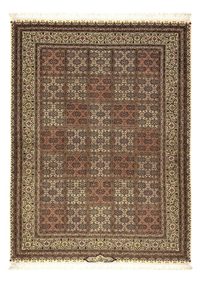 Tappeto Persero - Tabriz - Reale - Reale - 207 x 152 cm - beige scuro