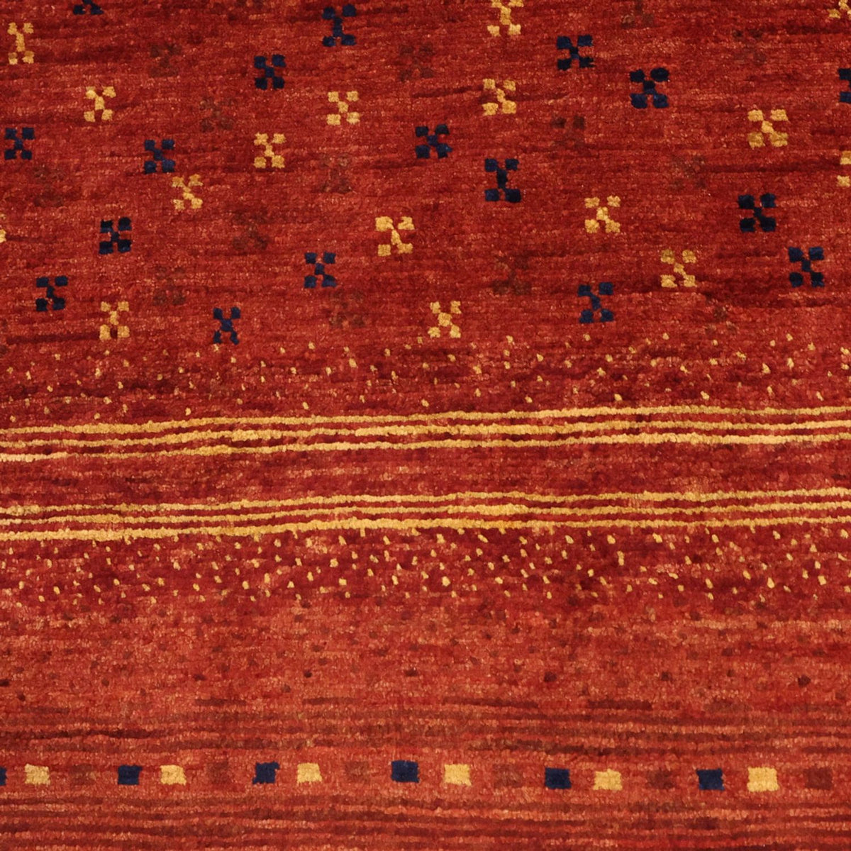 Tappeto Gabbeh - Kashkuli Persero - 126 x 96 cm - multicolore