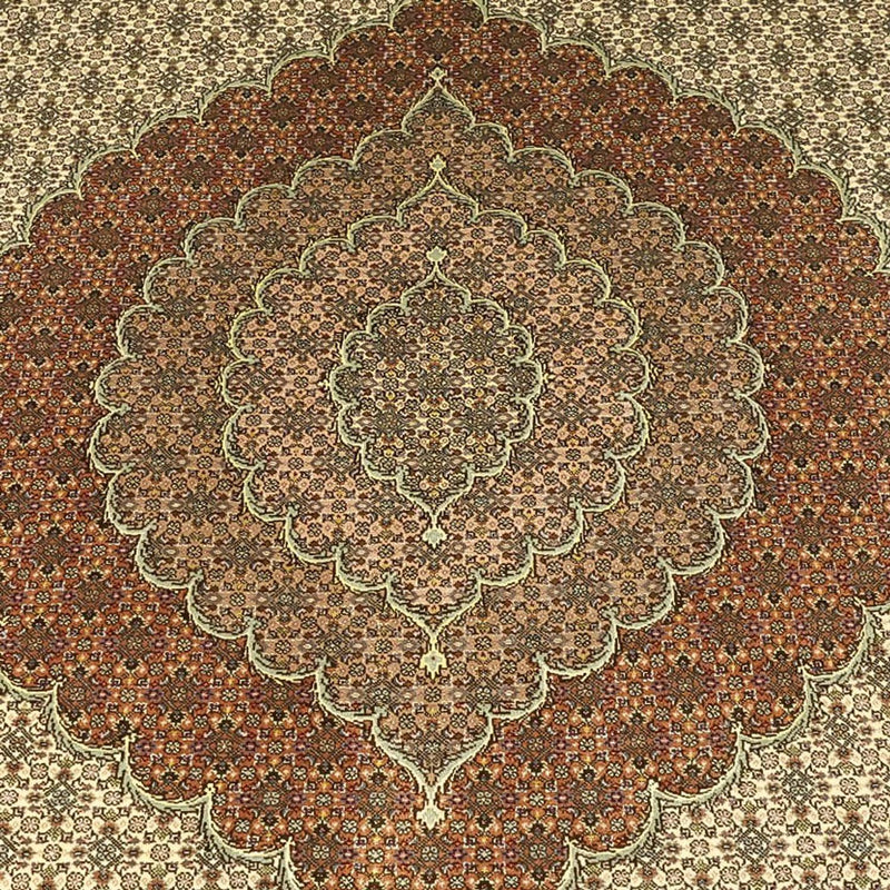Tappeto Persero - Tabriz - Reale - Reale - 348 x 248 cm - beige chiaro