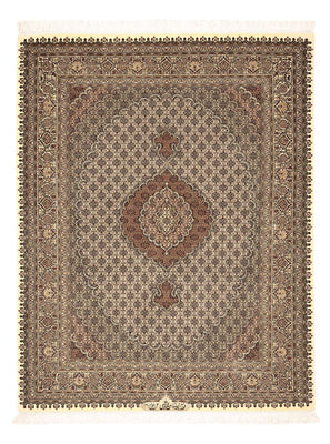 Tappeto Persero - Tabriz - Reale - Reale - 197 x 154 cm - beige scuro