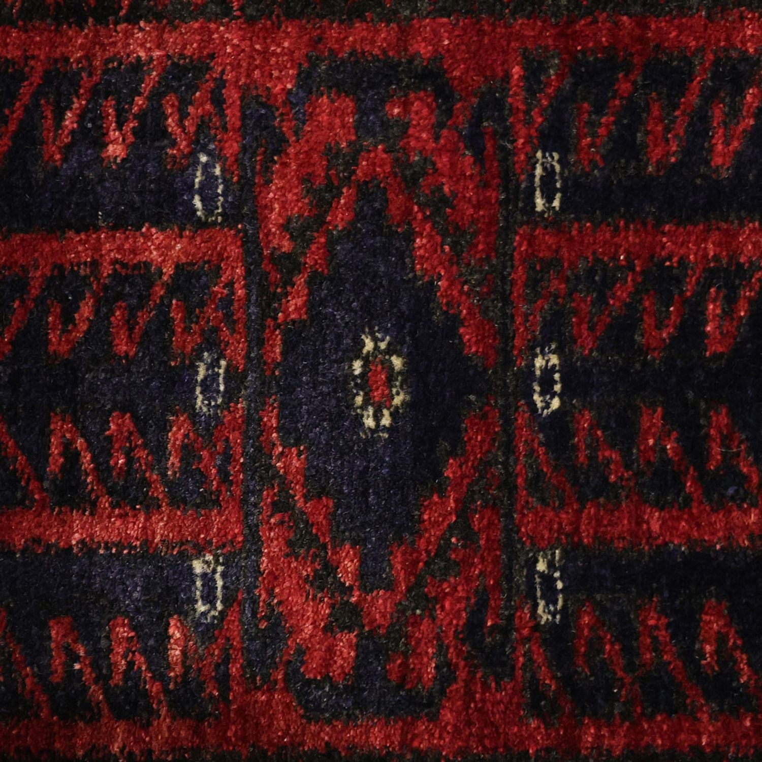 Tappeto corsia Tappeto Belutsch - 188 x 99 cm - rosso scuro