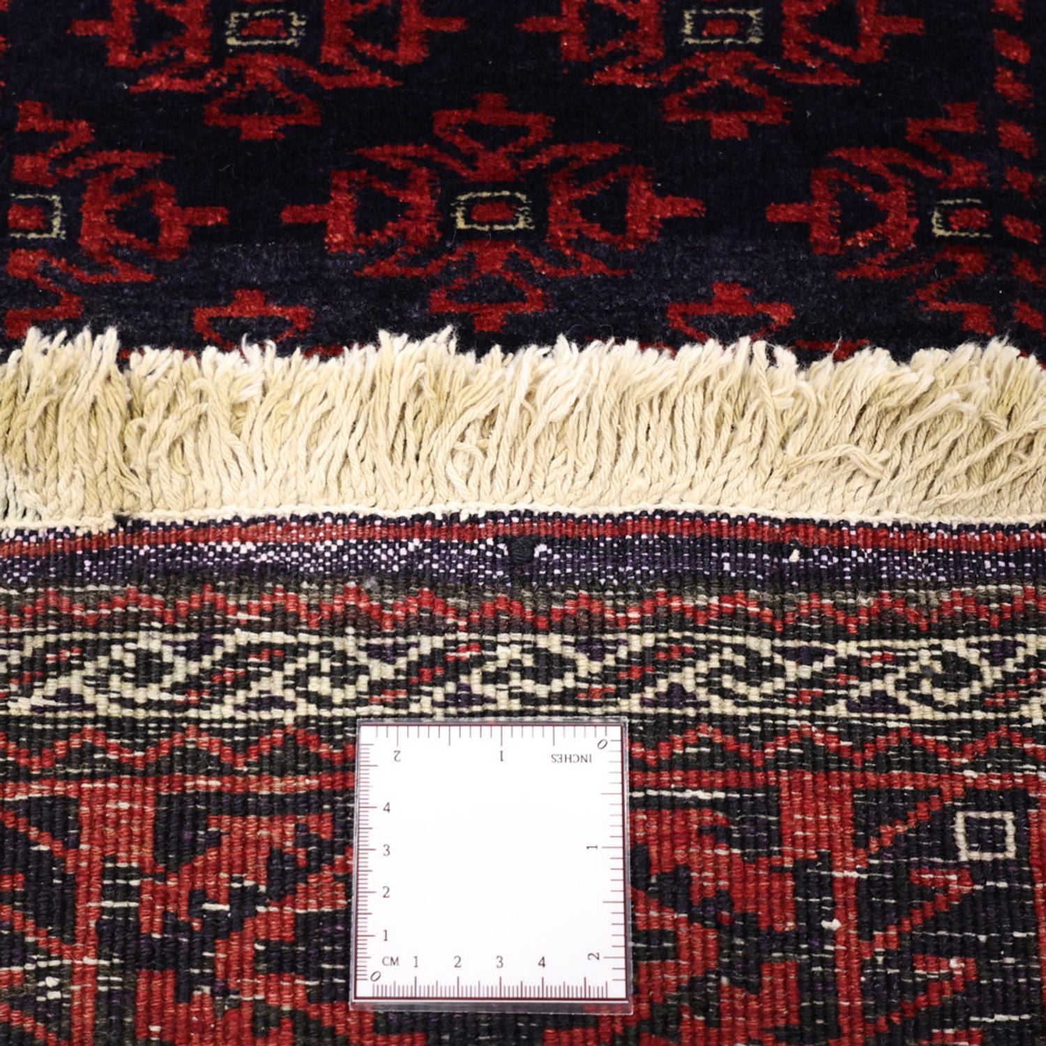 Tappeto corsia Tappeto Belutsch - 188 x 99 cm - rosso scuro