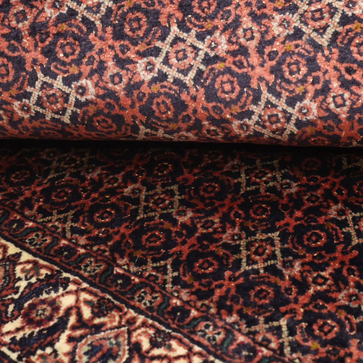 Tappeto Persero - Bidjar - 143 x 85 cm - ruggine