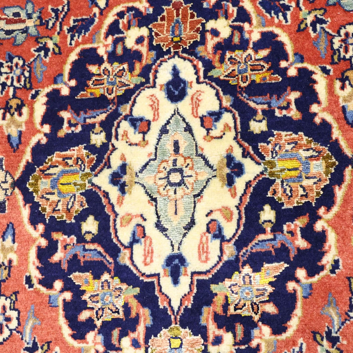 Tappeto Persero - Keshan - 160 x 112 cm - rosso chiaro