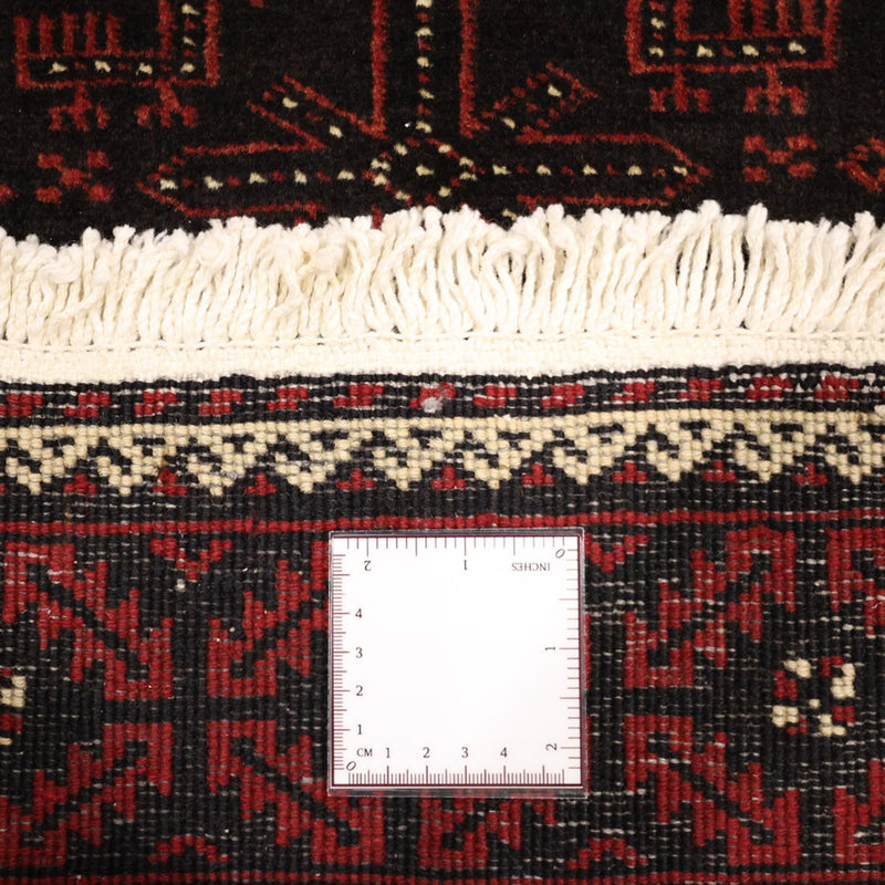 Tappeto corsia Tappeto Belutsch - 204 x 102 cm - rosso scuro