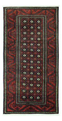 Tappeto corsia Tappeto Belutsch - 198 x 103 cm - rosso scuro