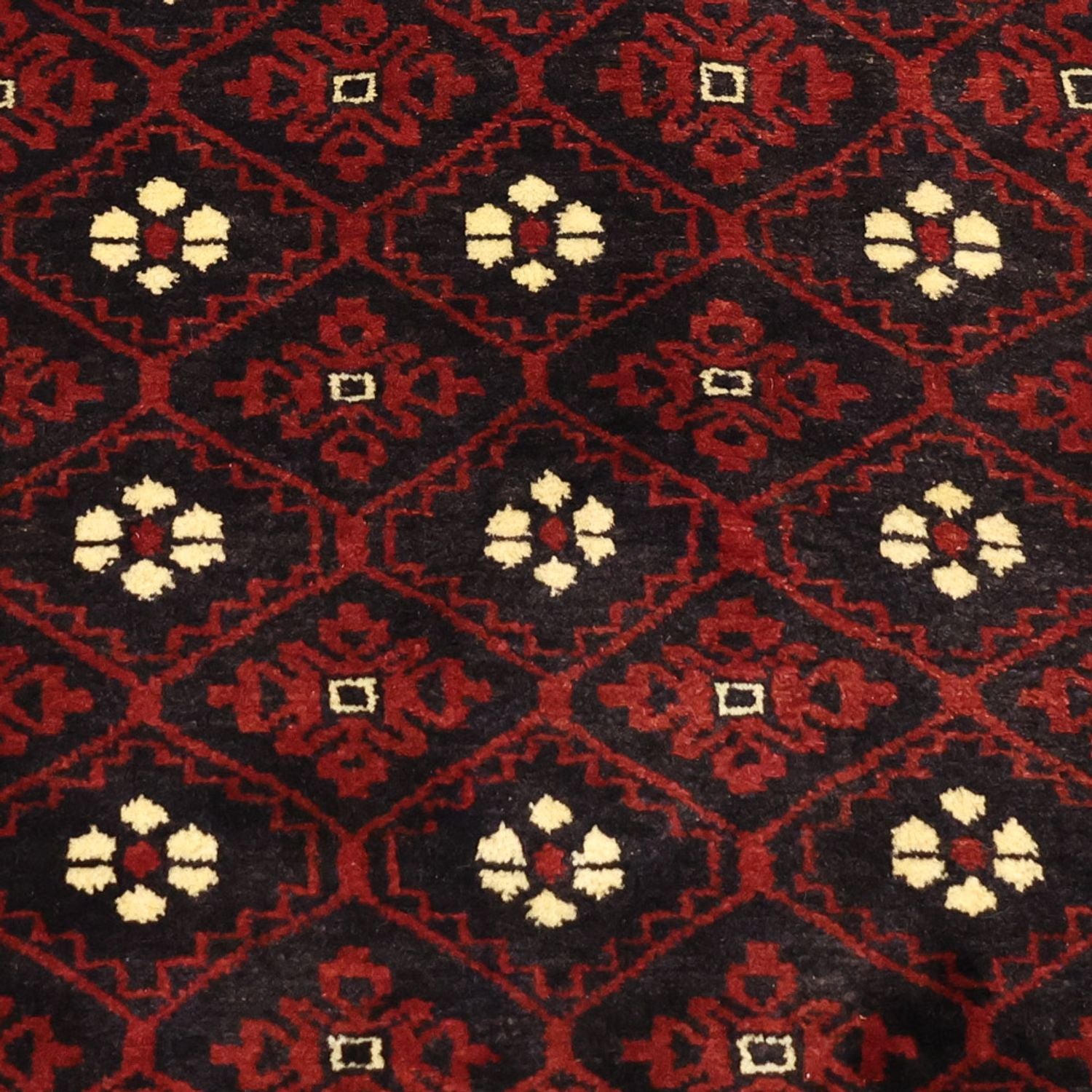 Tappeto corsia Tappeto Belutsch - 198 x 103 cm - rosso scuro