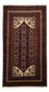 Tappeto Belutsch - 210 x 115 cm - rosso scuro