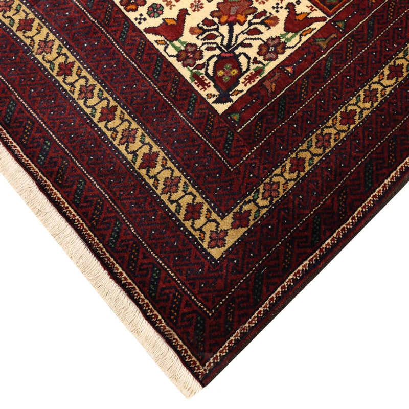 Tappeto Belutsch - 210 x 115 cm - rosso scuro