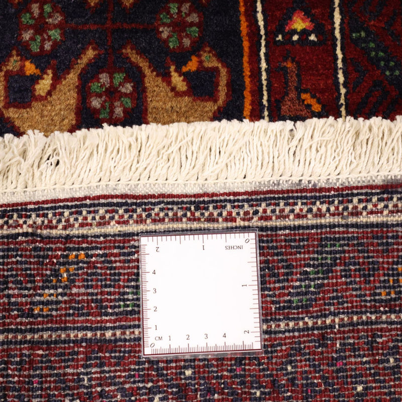 Tappeto Belutsch - 210 x 115 cm - rosso scuro