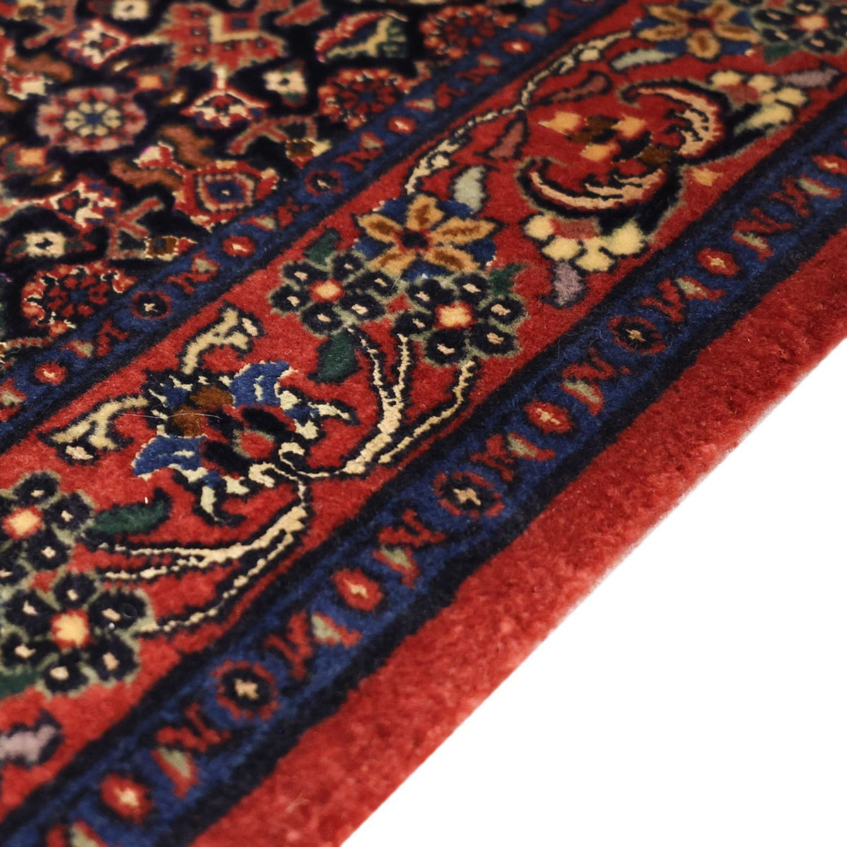 Tappeto Persero - Bidjar - 142 x 90 cm - rosso scuro