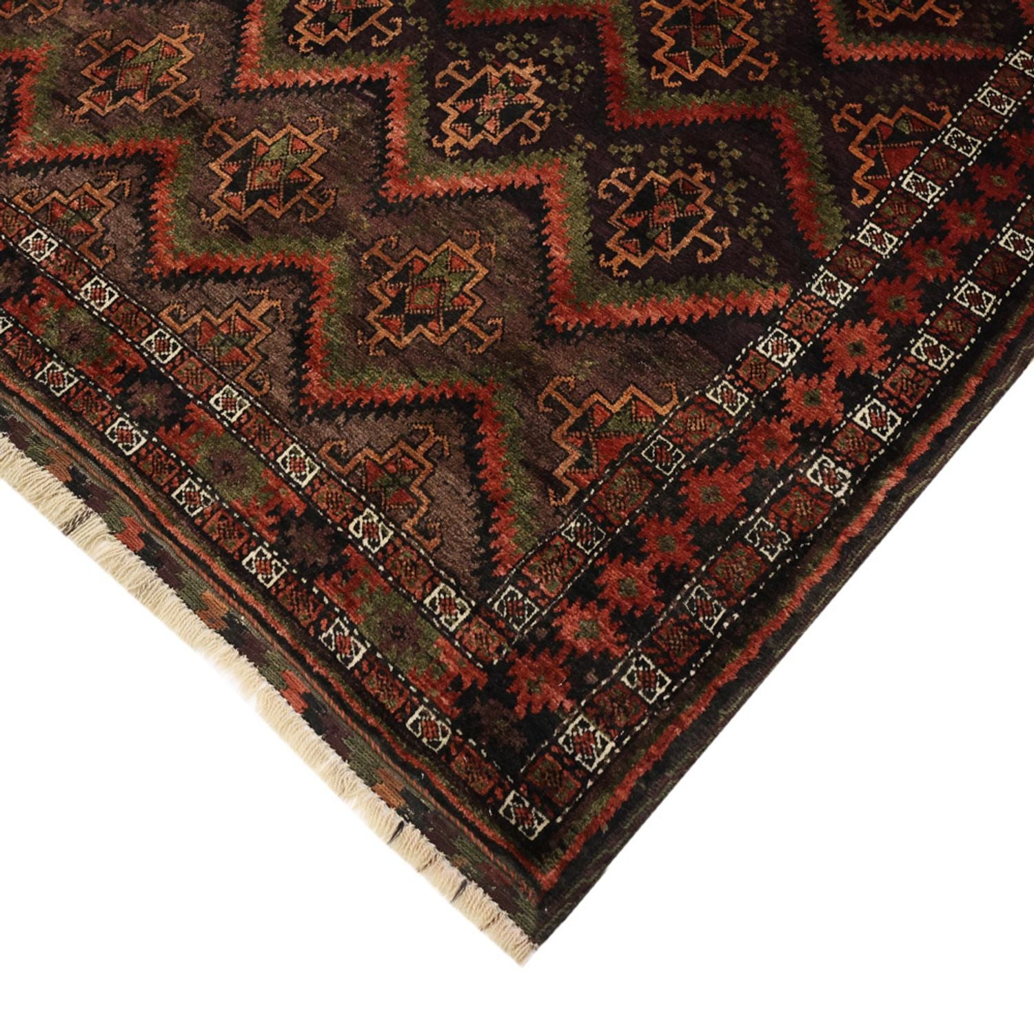 Tappeto corsia Tappeto Belutsch - 294 x 141 cm - beige scuro