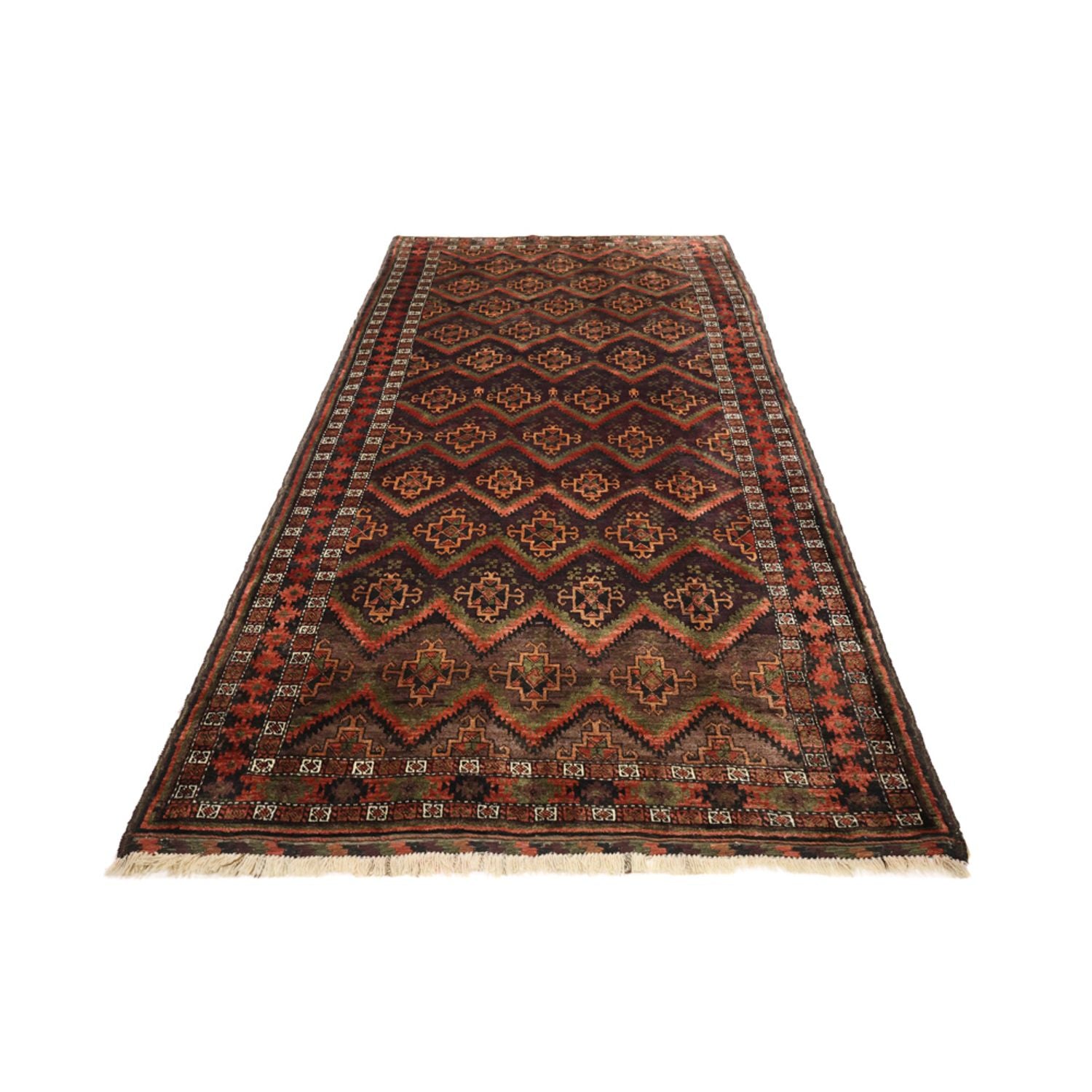 Tappeto corsia Tappeto Belutsch - 294 x 141 cm - beige scuro