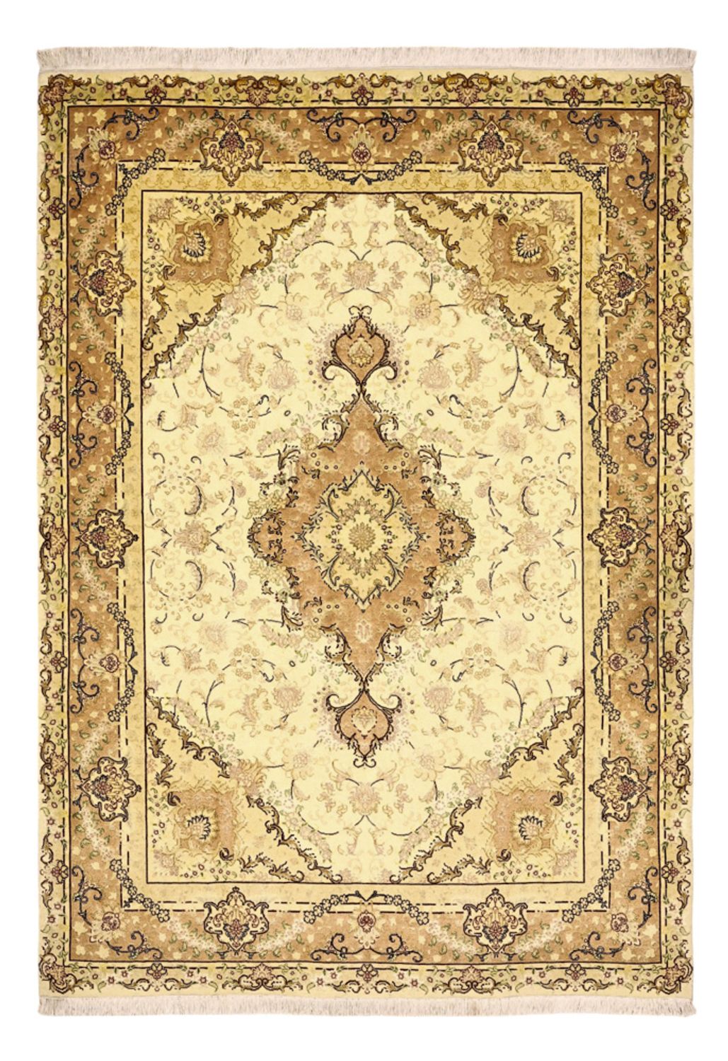 Tappeto Persero - Tabriz - Reale - 208 x 149 cm - beige