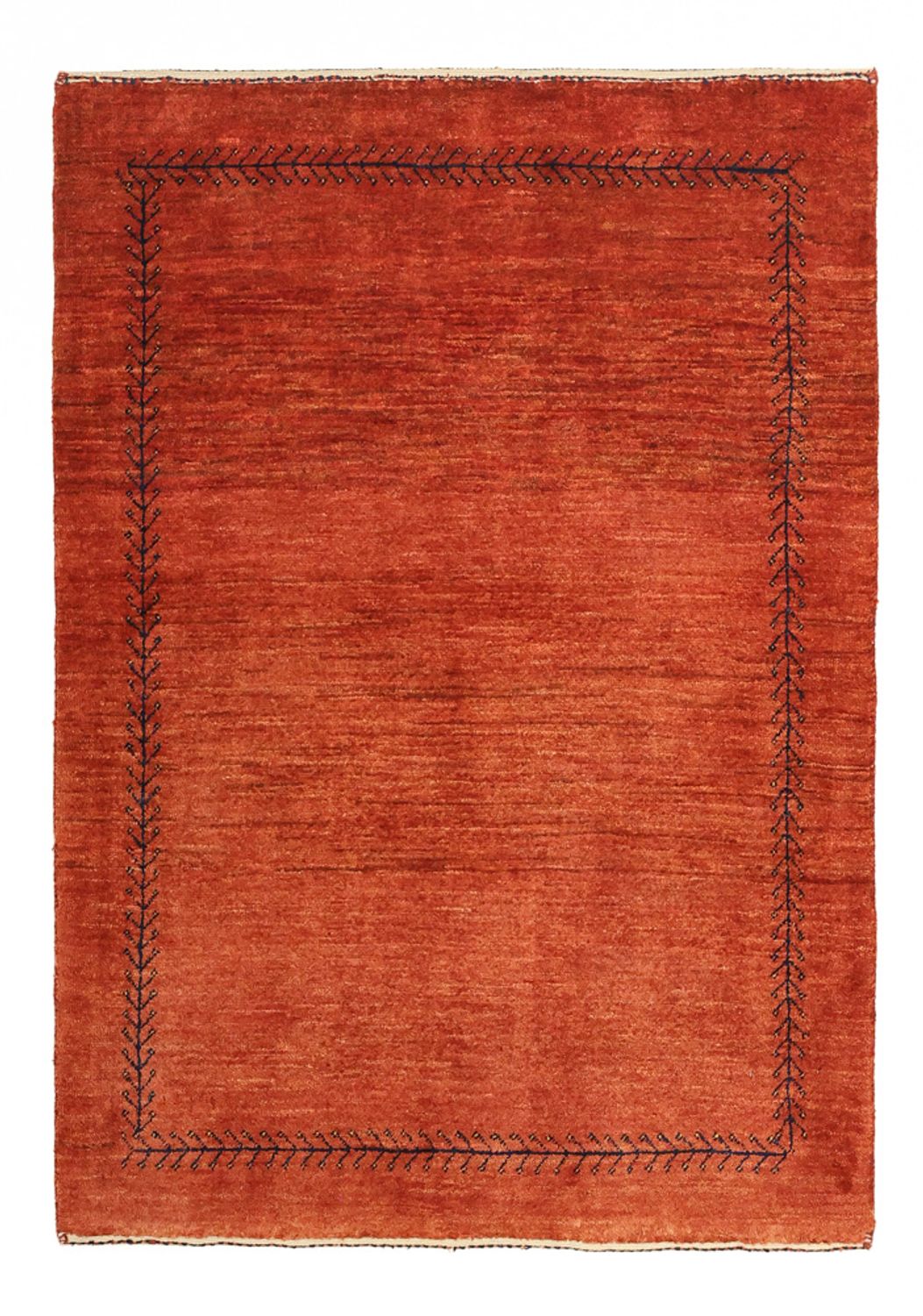 Tappeto Gabbeh - Loribaft Persero - 115 x 82 cm - rosso scuro