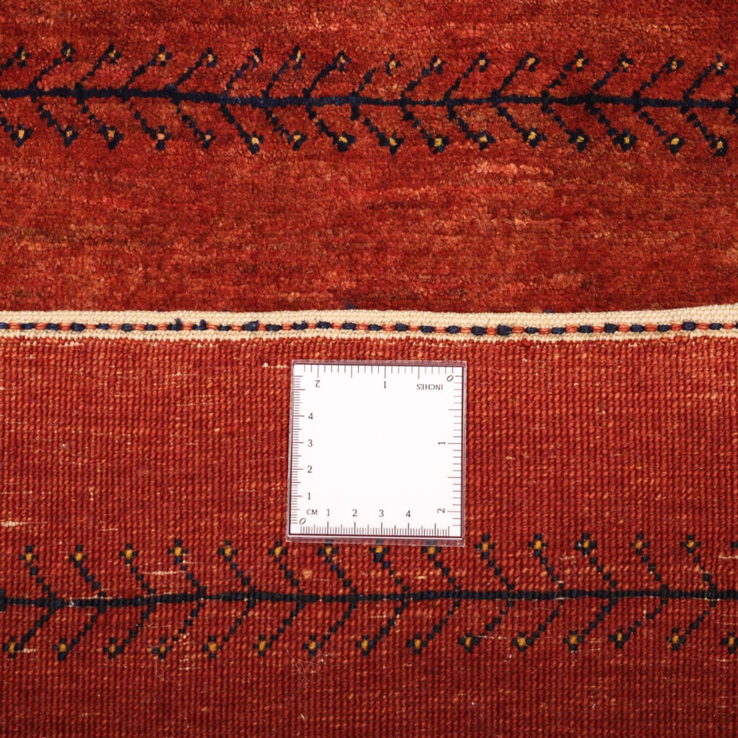 Tappeto Gabbeh - Loribaft Persero - 115 x 82 cm - rosso scuro