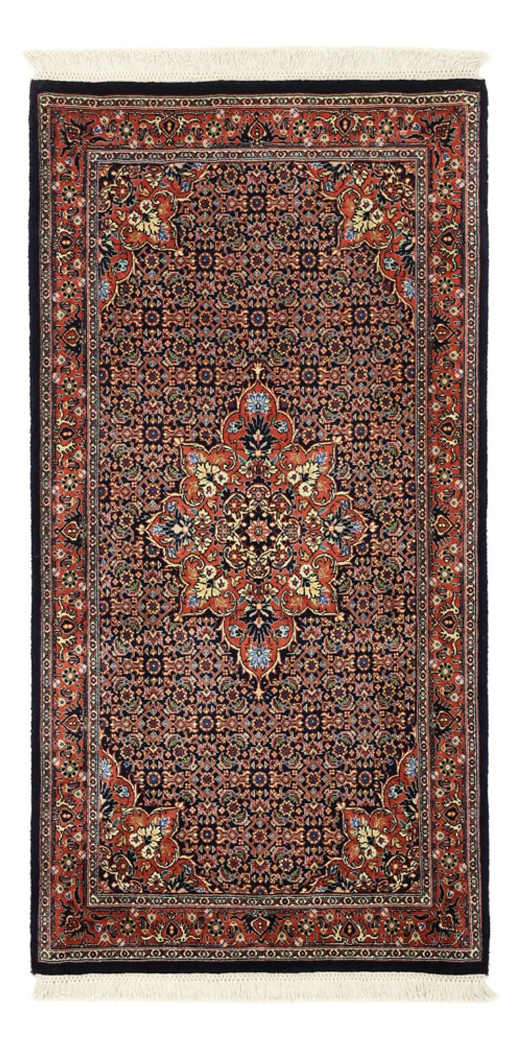 Tappeto Persero - Bidjar - 144 x 75 cm - rosso scuro