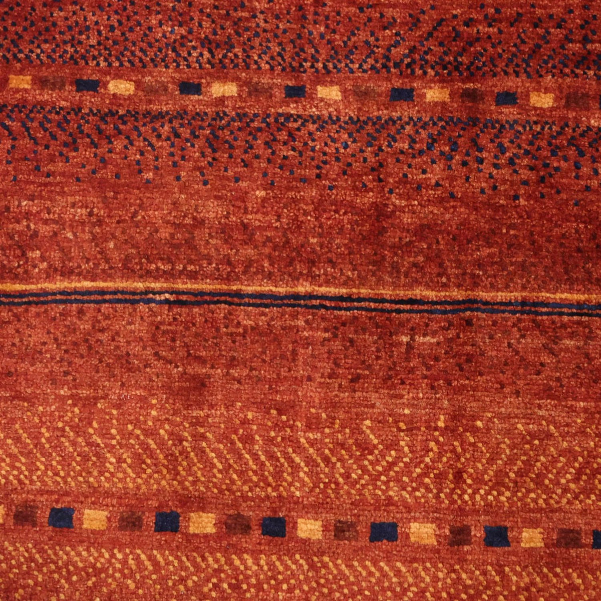 Tappeto Gabbeh - Kashkuli Persero - 103 x 79 cm - rosso scuro