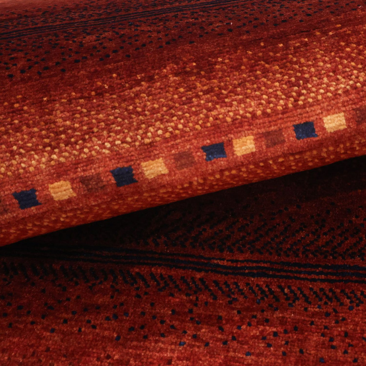 Tappeto Gabbeh - Kashkuli Persero - 103 x 79 cm - rosso scuro