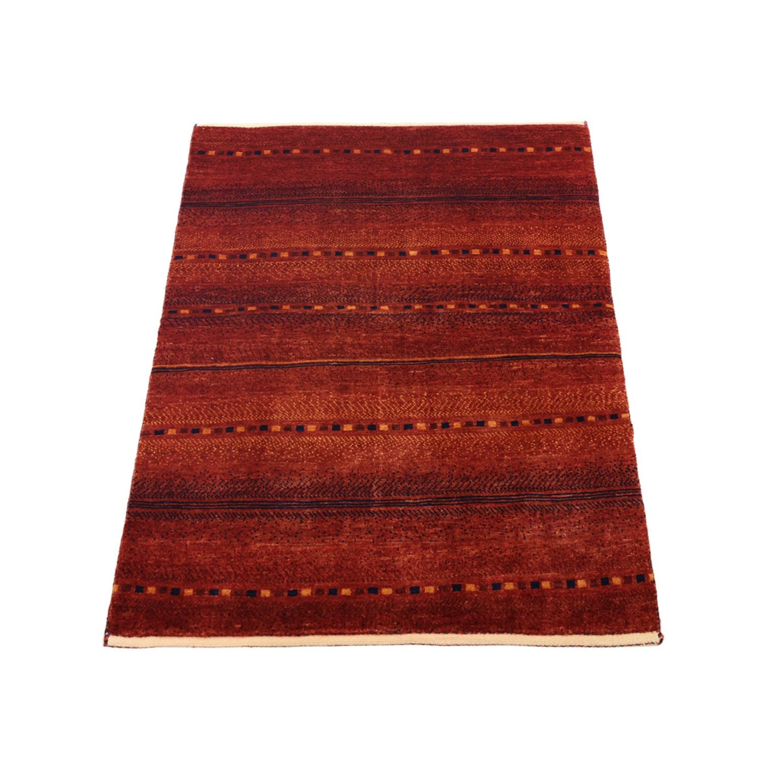 Tappeto Gabbeh - Kashkuli Persero - 103 x 79 cm - rosso scuro